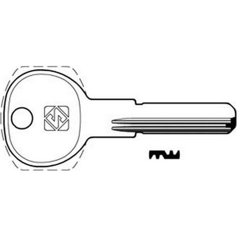 5PZ CHIAVI PUNZONATE PER CILINDRI GP 7 SPINE GPI1 - GPI1