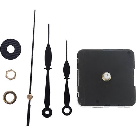 Leises Quarz-Wanduhrwerk, Zeiger-Motor-Set, batteriebetrieben, zum Selbstbau (1/5)