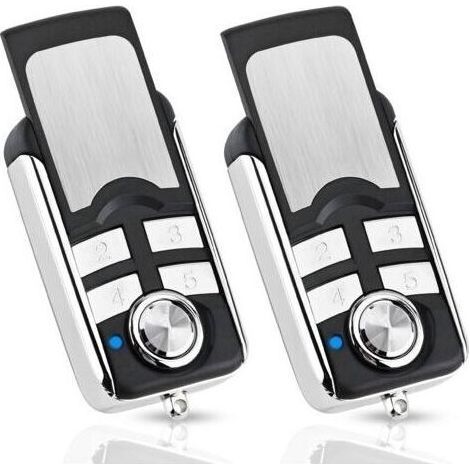 Telecommande Universelle Portail2 Pack Télécommande Émetteur Manuel Remplacement pour HORMANN HSE4-868-BS, HSE2-868-BS, HS4-868-BS, Compatible avec HORMANN BiSecur SupraMatic ProMatic Opérateurs (1/4)