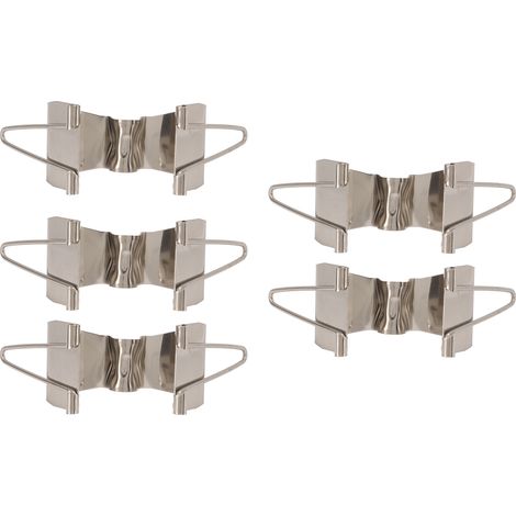 5 Pièces Pinces Cadre Tableau en Acier Inoxydable, Légères et Résistantes pour Toiles Humides (1/5)