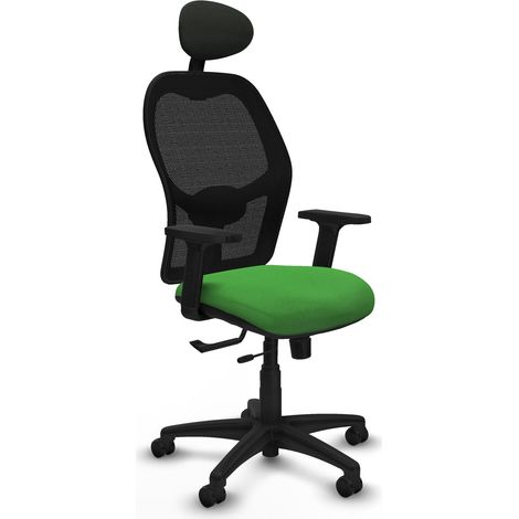 Sedia da ufficio piqueras y crespo Alocén nero schiuma alta densità (1/2)