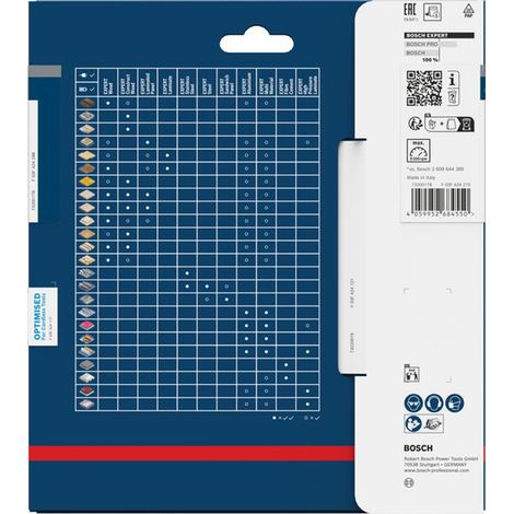 Bosch EXPERT Kreissägeblatt Laminated Panel, 165x1,8x20 mm, Z48,  Zahnwinkel -5°