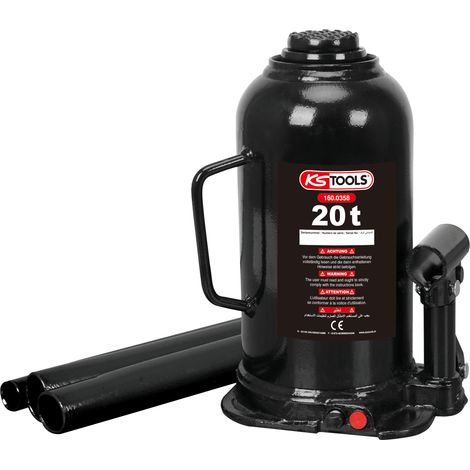 KS Tools - Cric bouteille hydraulique, 20t - 160.0358