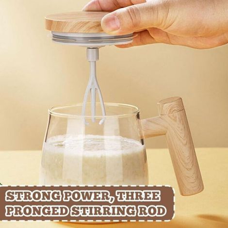 Tasse mélangeur automatique - - Capacité 400 ml - Agitateur magnétique - Portable - Grande vitesse (1/4)