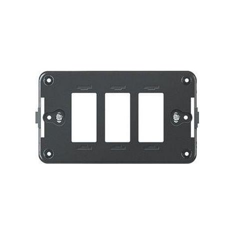 Supporto 3 posti Compatibile con Bticino Magic