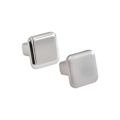 POMOLI PER MOBILI MOD.GN04 IN ZAMA- - ø mm.20 cromo opaco - 5 pezzi METALSTYLE