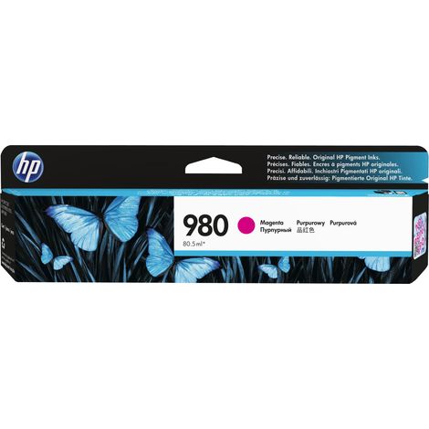 HP Encre 980A Magenta 104ml - Impression de Qualité