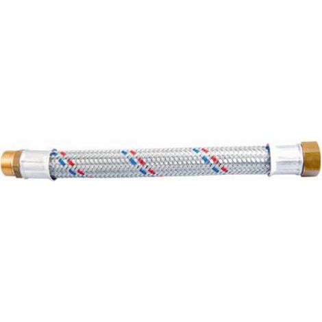 FLESSIBILE ANTIVIBRANTE IN ACCIAIO ZINCATO MF CM 40 1/2