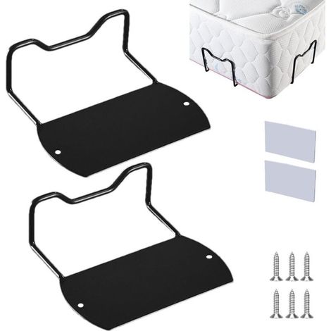 Butées de Matelas pour éviter de, Support de Matelas en métal, 2 Joints de Matelas coulissants Anti-lit, butée de Matelas pour empêcher Le Matelas de (1/5)