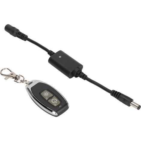 Interrupteur sans fil 433 MHz télécommande récepteur RF pour LED lampe moteur bricolage fonction DC 3,7V-12V (1/5)