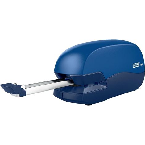 Agrafeuse électrique Fixativ 10BX, Alimentation Piles, 10 feuilles, Agrafes 24/6 et 26/6, Bleu, 5000295 (1/5)