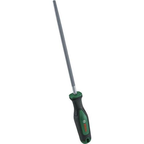 Lima tonda Bosch round file 20 cm acciaio carbonio 63 HRC