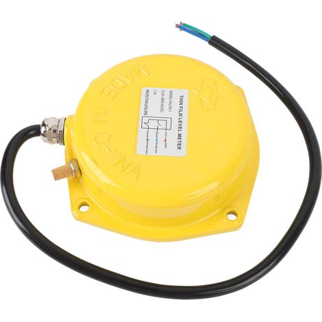 Indicateur de niveau à couche mince, jauge de niveau à film mince en acier inoxydable, interrupteur de blocage pour l'industrie 24-380 V (1/5)