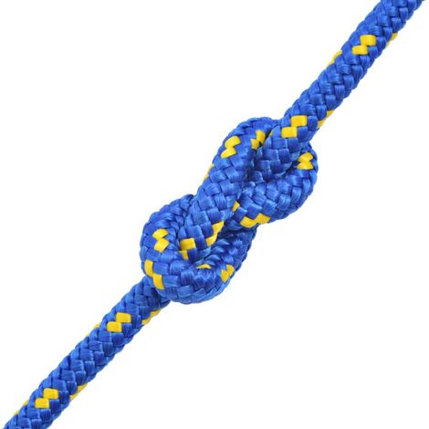 Corda Fune Marina in Polipropilene 12 mm 50 m Blu (1/5)