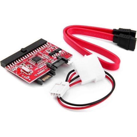 Adaptateur convertisseur IDE vers SATA bidirectionnel pour carte mère et disque dur d'ordinateur (1/5)