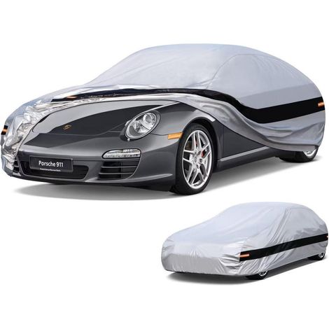 Autoabdeckung 10 Schichten 100% Wasserdicht für Porsche 911 Carrera Coupé Cabrio 992-996 (1/5)