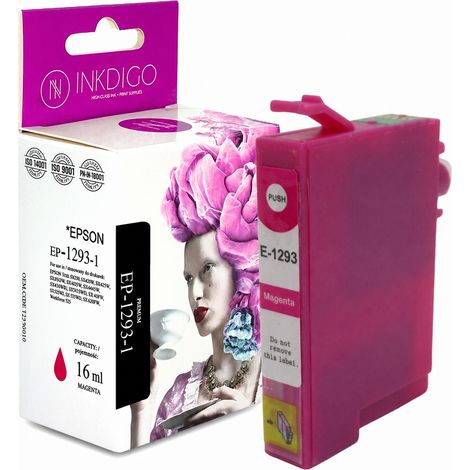 Inchiostro Inkdigo T1293 compatibile con Epson Stylus SX425 e Stylus Office B42WD, certificato TÜV. (1/5)