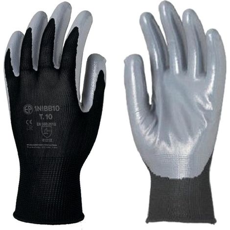 Coverguard EUROTECHNIQUE T9 Guanto di Protezione Nero Grigio