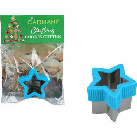 Emporte-pièce en métal en forme d'étoile de Noël pour biscuits en pain d'épice (1/3)
