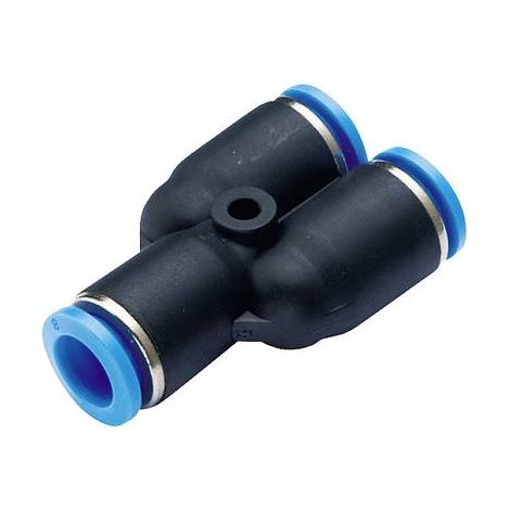 TRU COMPONENTS Raccord en Y PY10 Ø de tuyau: 10 mm 1 pc(s) (1/2)
