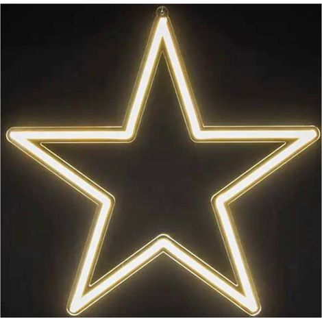 Konstsmide 2108-103 Étoile de Noël à LED étoile blanc chaud LED transparent(e), transparent (1/4)