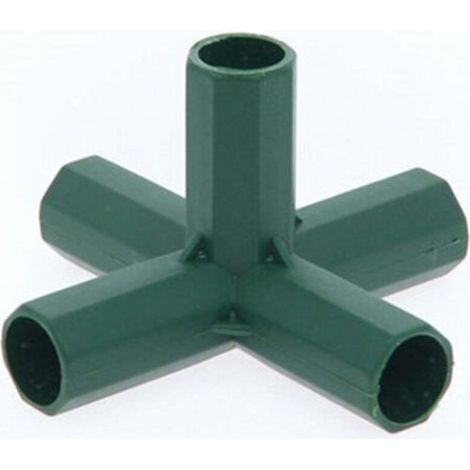 10 Pièces 16mm Raccord en PVC 5 Types Support Stable Connecteur De Construction De Cadre De Serre Robuste (1/5)