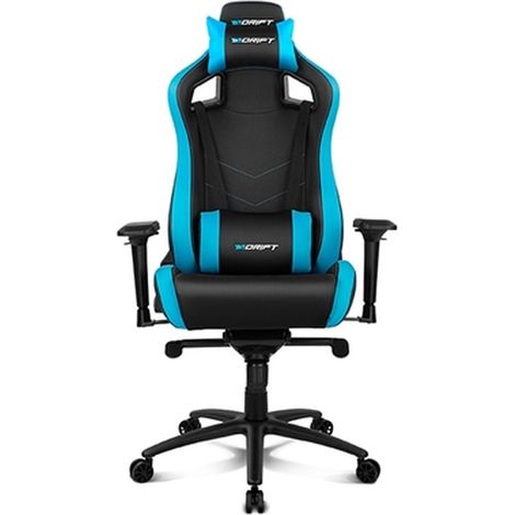 Drift DR500 Silla de juego ergonómica negro verde (1/5)