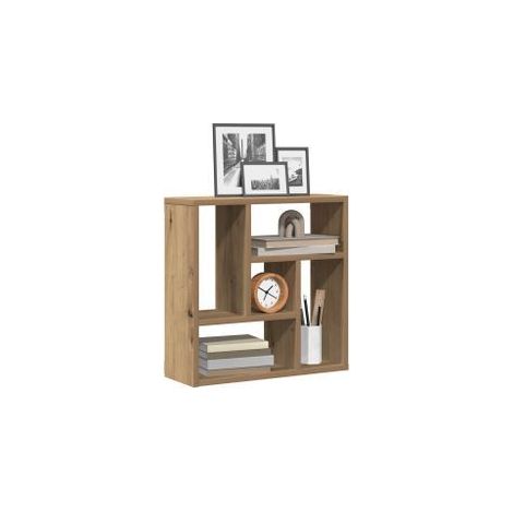 Étagère murale chêne artisanal 45x16x45 bois d'ingénierie (1/5)