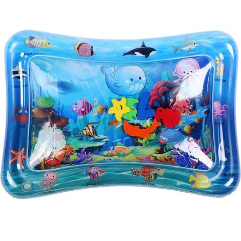 Aufblasbare Wasserspielmatte für Babys und Kleinkinder, Spielzeug für die kindliche Entwicklung (1/5)