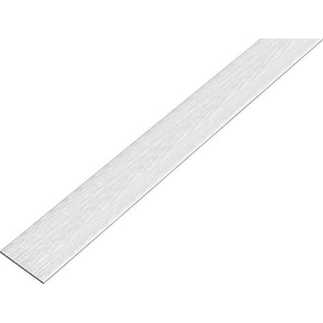 BARRA PIATTA AUTODESIVA 25X2X1000MM IN ALLUMINIO E (1/4)