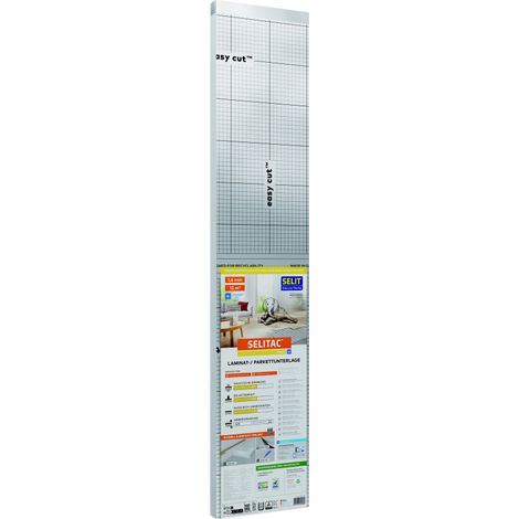 Selitac Trittschalldämmung Parkett- & Laminat 1,6 mm 12 m²
