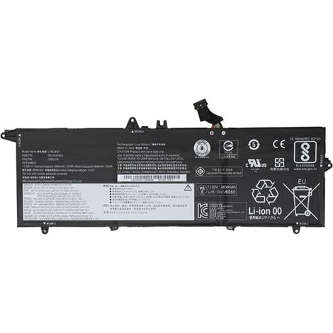 Batteria Lenovo 3c, 57 Wh, agli ioni di litio, LGC, 02DL013