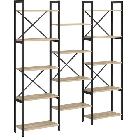 Étagère Chêne Sonoma 156 x 25 x 167 cm Bois d'ingénierie (1/5)