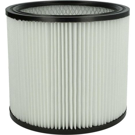 1x filtre plissé compatible avec ShopVac Pump Vac 45 aspirateur - noir / blanc (1/4)