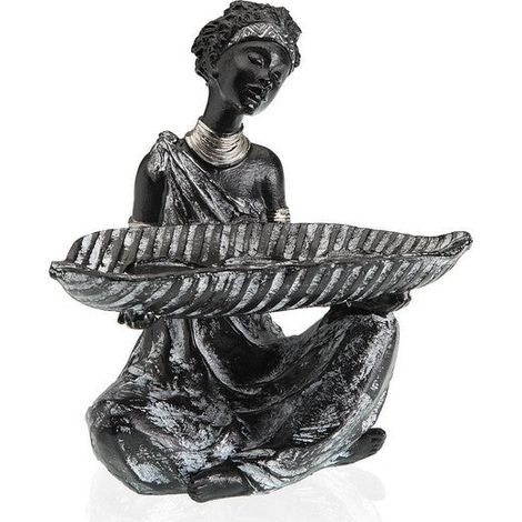 Porte bougies femme africaine (1/3)