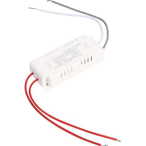 Convertisseur de tension électronique 220V-12V pour ampoule à halogène, nouvelle alimentation pour lampe à lumière halogène (1/5)