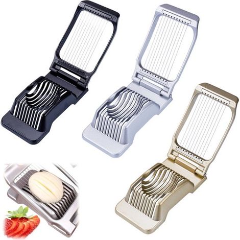 Juego de 3 piezas huevos huevos): de huevos, de fresas, de tomates de aluminio resistente, Alambres de acero inoxidable, blandas, 13,5 x 8 cm (1/5)