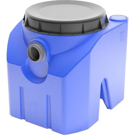 SFA – Bac à graisses mobile 24L – Retient jusqu'à 8L de graisses – Compact et léger 4kg – Dimensions 35 x 39 x 39,1 cm – Polyéthylène résistant à la corrosion