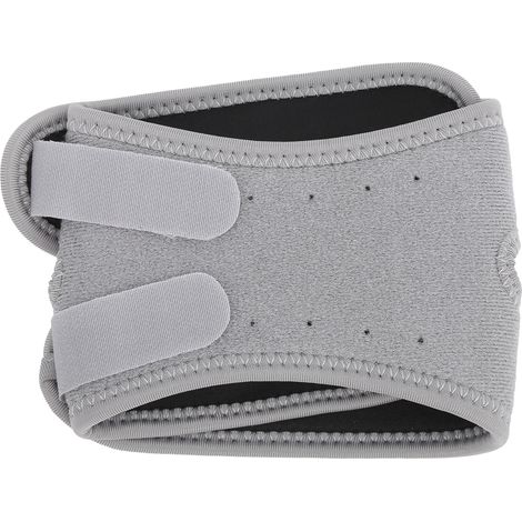 Genouillère réglable élastique avec support de compression, bracelet antidérapant de protection. (1/5)