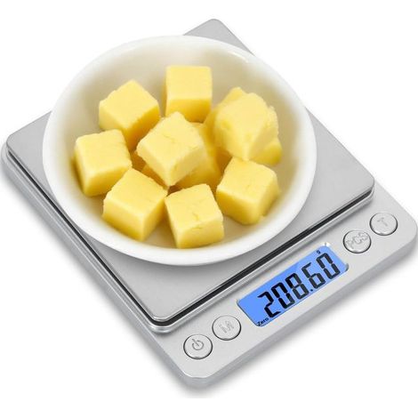 Cette balance électronique de haute précision est une balance de cuisine pratique, idéale pour peser des bijoux et petits objets. (1/5)