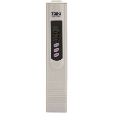 TDS-Tester, multifunktionales digitales Messgerät, professioneller Wasserqualitätstester, Reinheitstester 0-9990 ppm, Bereichsmesser mit LCD-Bildschirm für Leitungswasser und Aquarien (1/5)