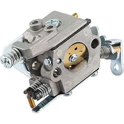 Carburateur - Pompe D Amorçage Intégrée - Pour Tronçonneuse Partner 350 351 352 370 371 390 401 420 McCulloch Mac Cat 335 435 436 440 441 - 1 Pièce (1/5)