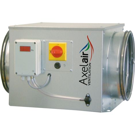 Caisson d'extraction moteur EC diamètre 400 mm pression constante MINIBLUE LOBBY® - AXELAIR - CMSL400