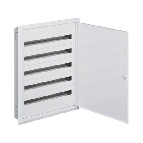 Caja distribución empotrable FW2 con 5 filas 36 módulos