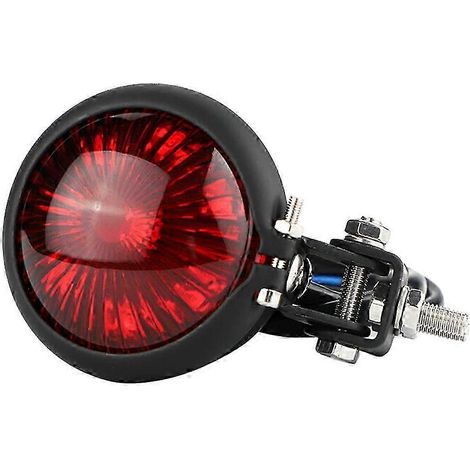 Feu stop arrière à LED compatible avec les motos de type cruiser, coffee racer et BobberChooper. (1/5)