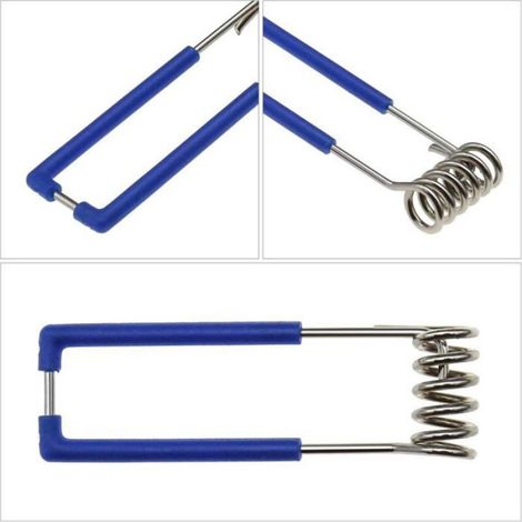 Pince De Fixation À Ressort - 60 mm - 1 5 mm - Pour Spot Encastré GU10 MR16 - Lot De 24 (1/5)