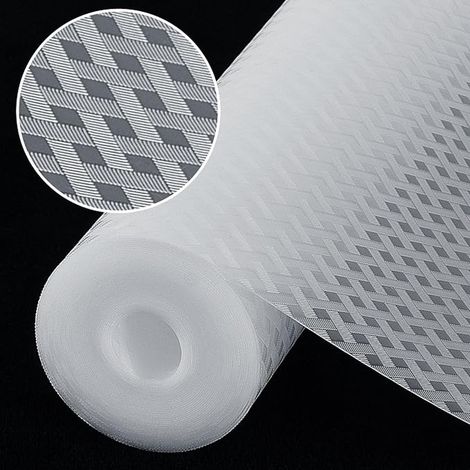 Drawer Bottom Mat, Non Slip Fridge Mat Can Be Cut to Size for Kitchen Cupboard Drawer Protector (Transparent/30cm x 300cm) (1/5)