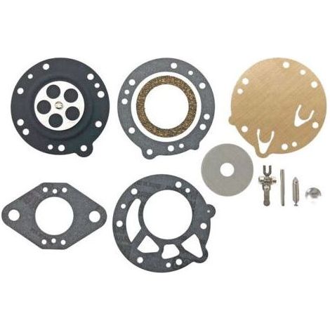 Kit membrane et joint pour carburateur STIHL 08S 070 090 TS350 TS360, kit de réparation carburateur Zama RB42, accessoires, compatible avec les carburateurs Zama série LA-S6 S7 S8 S9 (1/4)