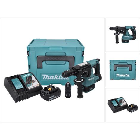 Makita DHR 243 RM1J Akku Bohrhammer 18 V 2,0 J SDS plus Brushless + 1x Akku 4,0 Ah + Ladegerät + Makpac