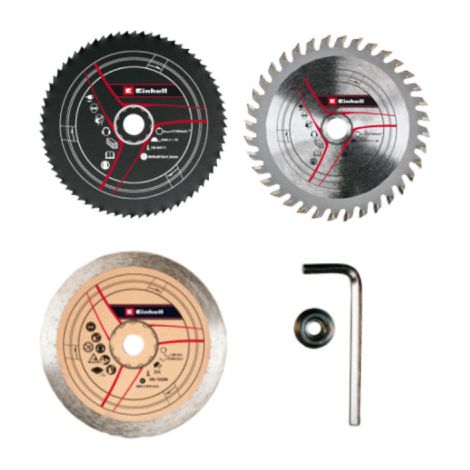Hoja de sierra circular Einhell circular saw blade set 89mm 5 piezas (1/2)